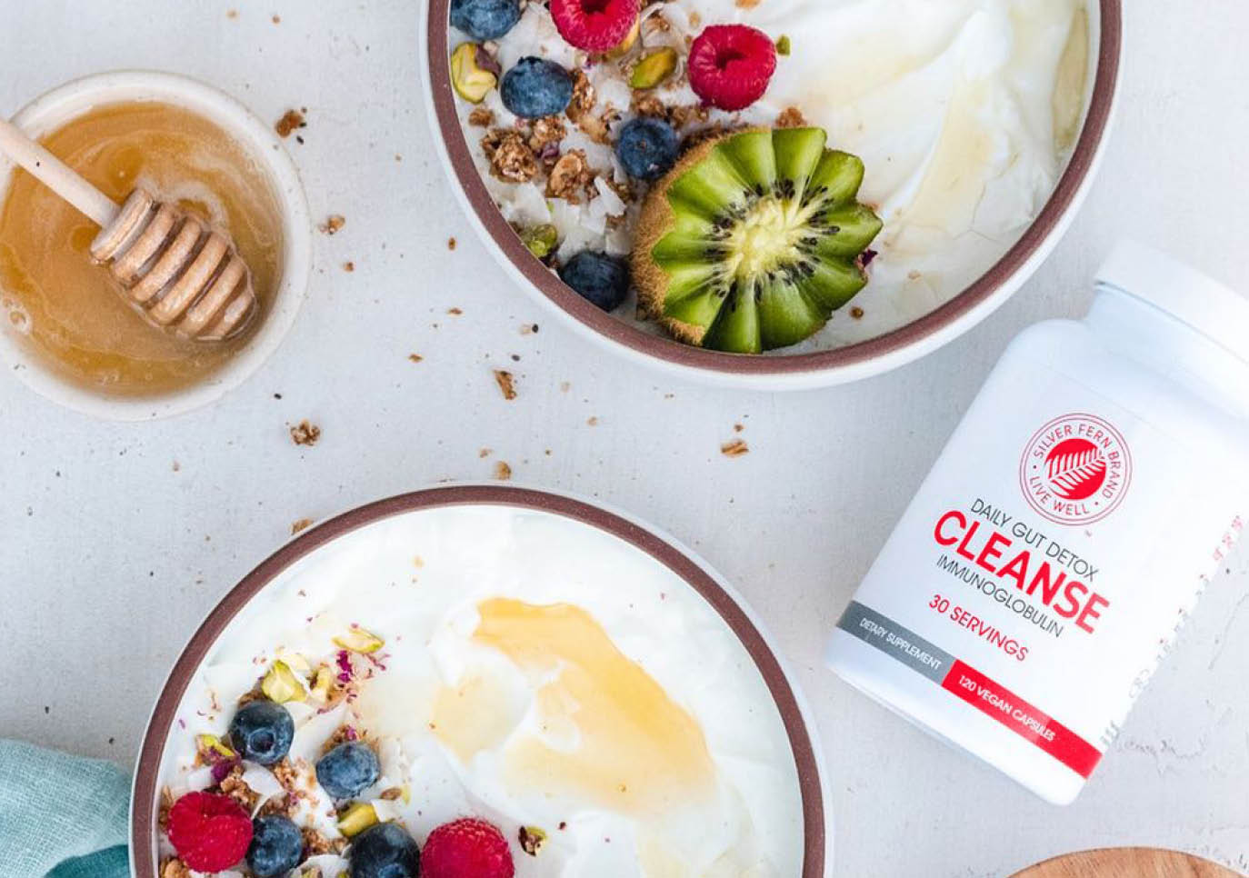 Gut Rehab - Cleanse Daily Detox and  the Ultimate Probiotic Combo