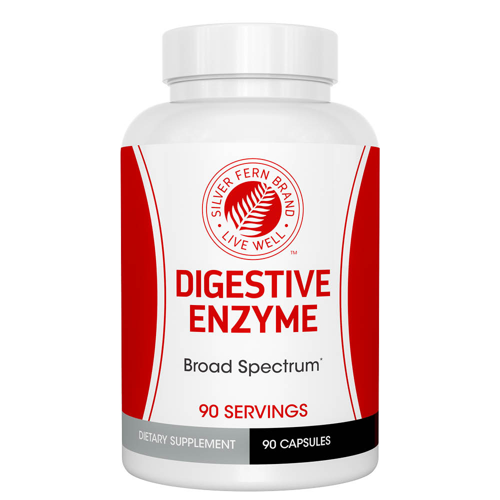 Digestive Enzyme with 100% intestinal pH Coverage - 90 Servings