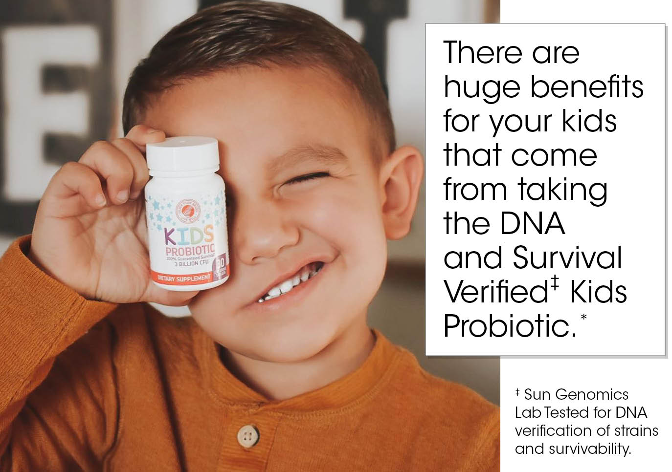 Kids Probiotic Supplement - 30 Chewable Tablets