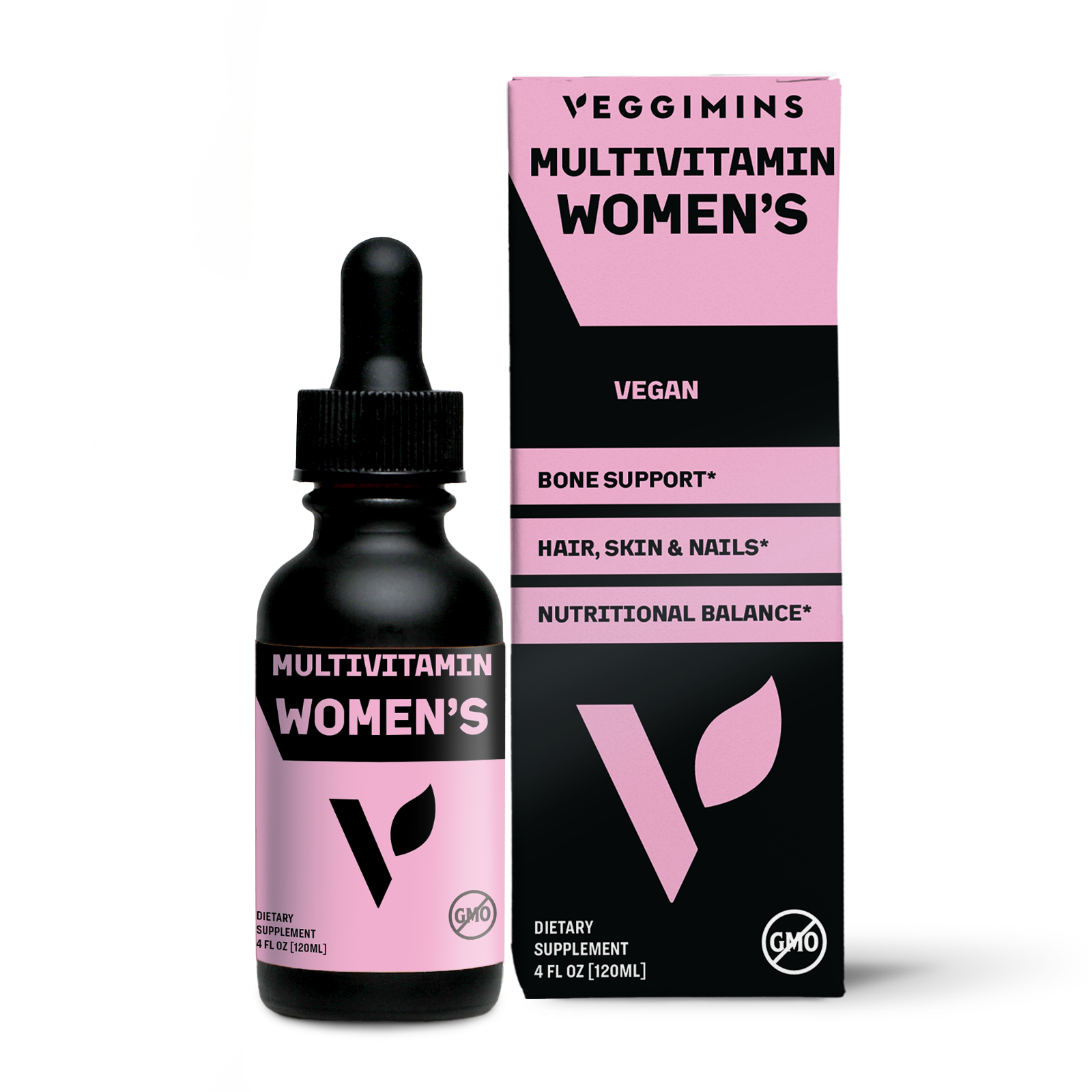 Veggimins Organic Womens Multivitamin 4oz