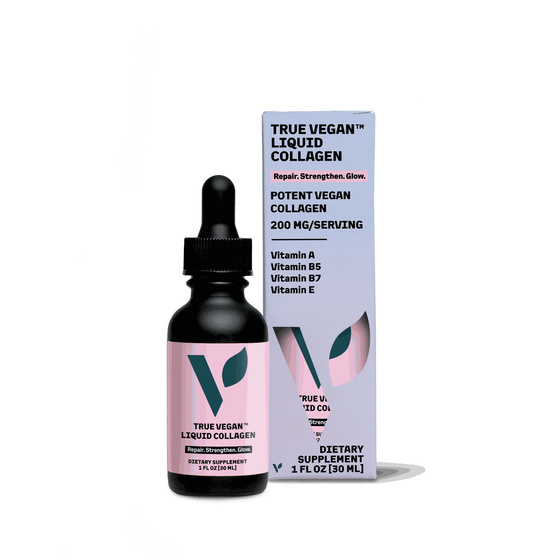 Veggimins True Liquid Vegan Collagen, 1oz