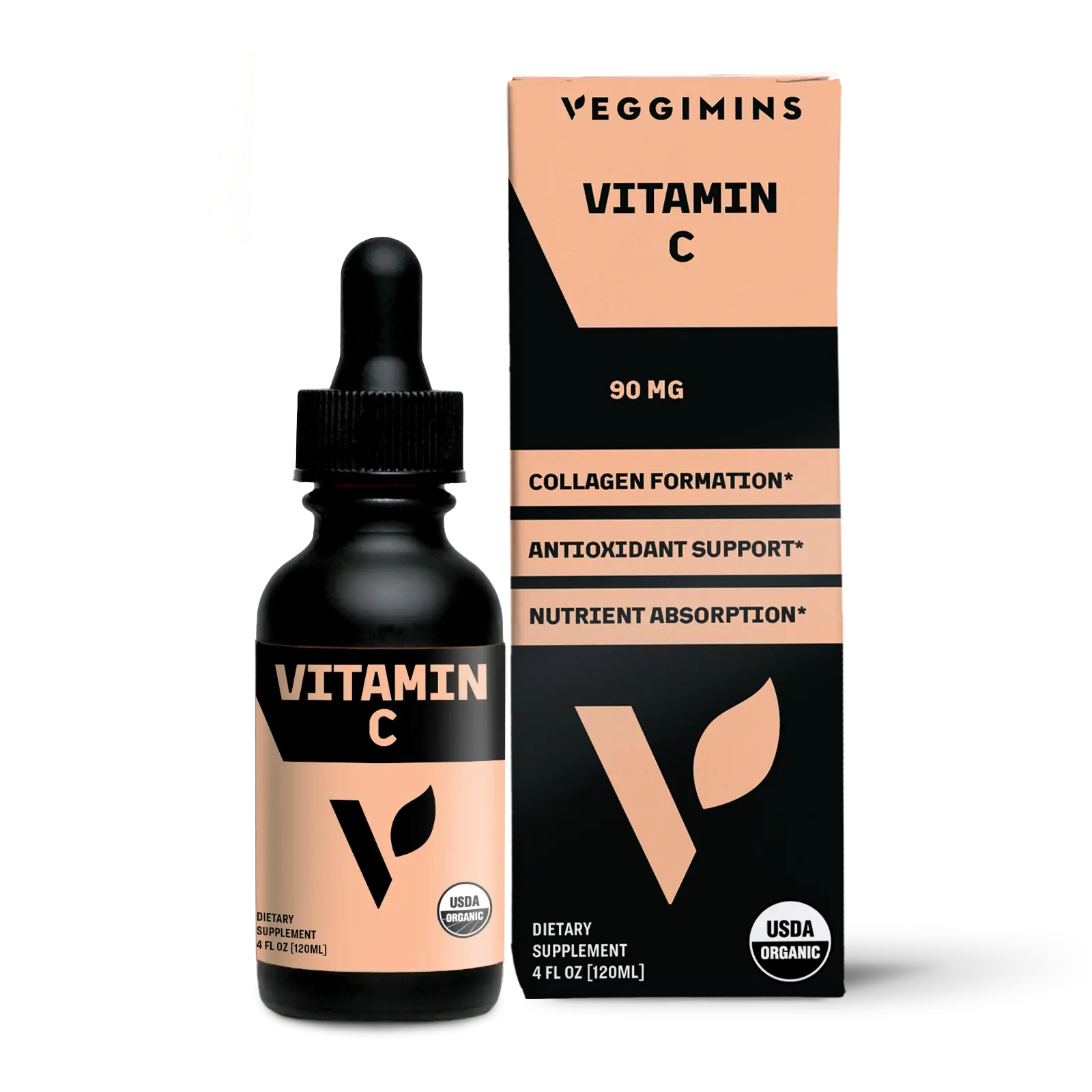 Veggimins Organic Vitamin C 4 oz