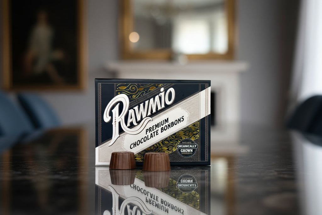 Rawmio 70% Dark Chocolate Bon Bons, 24ea