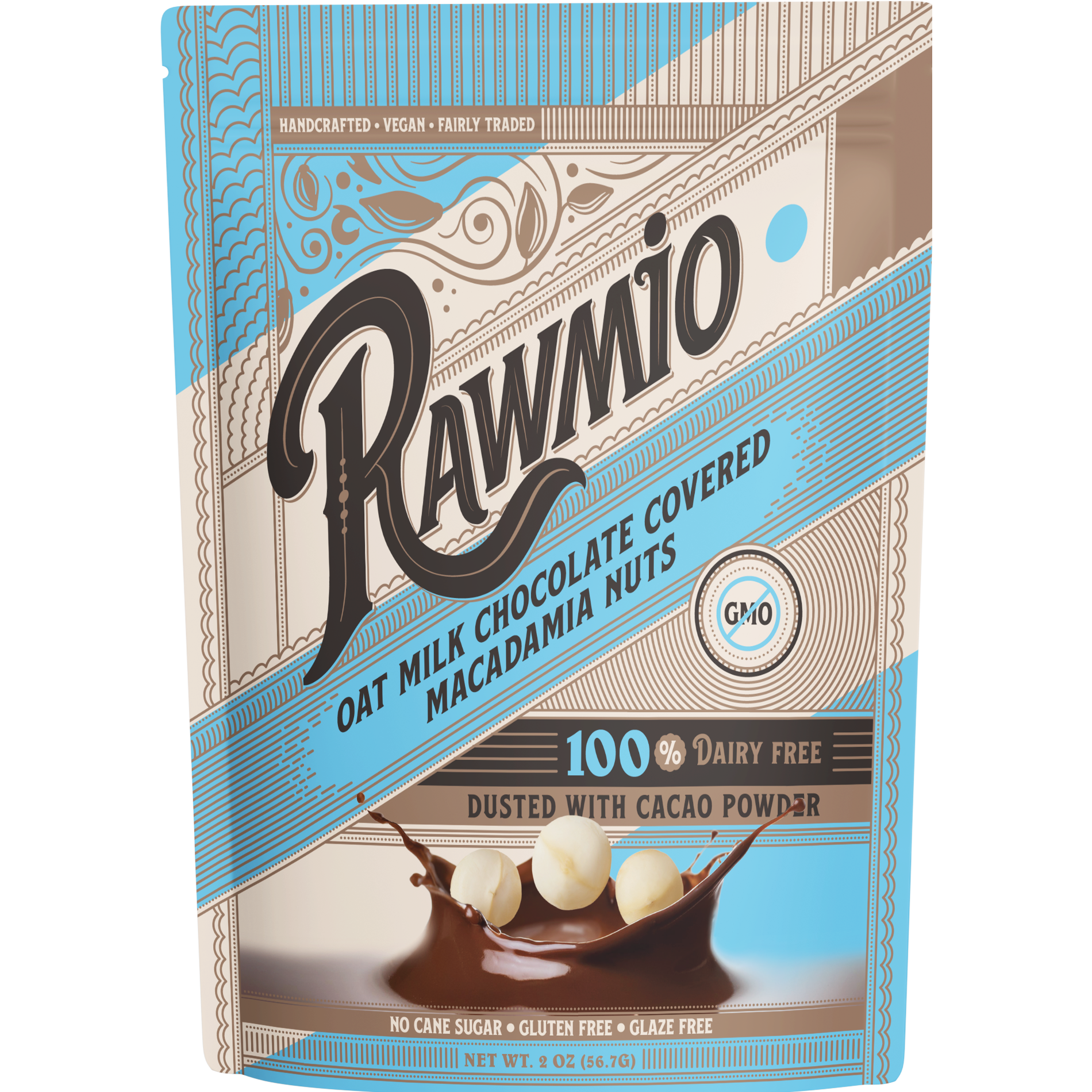 Oat Milk Chocolate Covered Macadamia Nuts