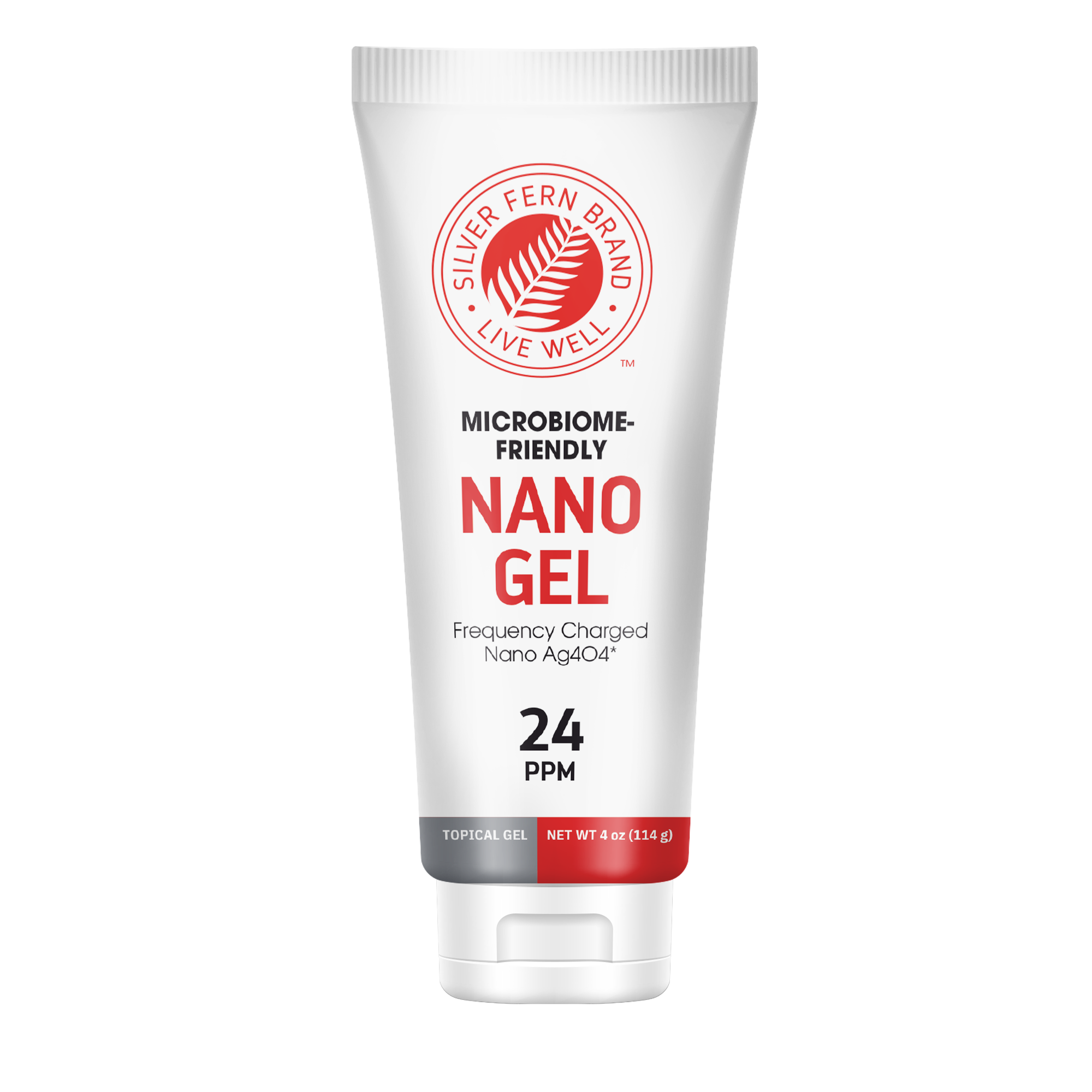 Nano Gel - Frequency Charged Silver - 24PPM