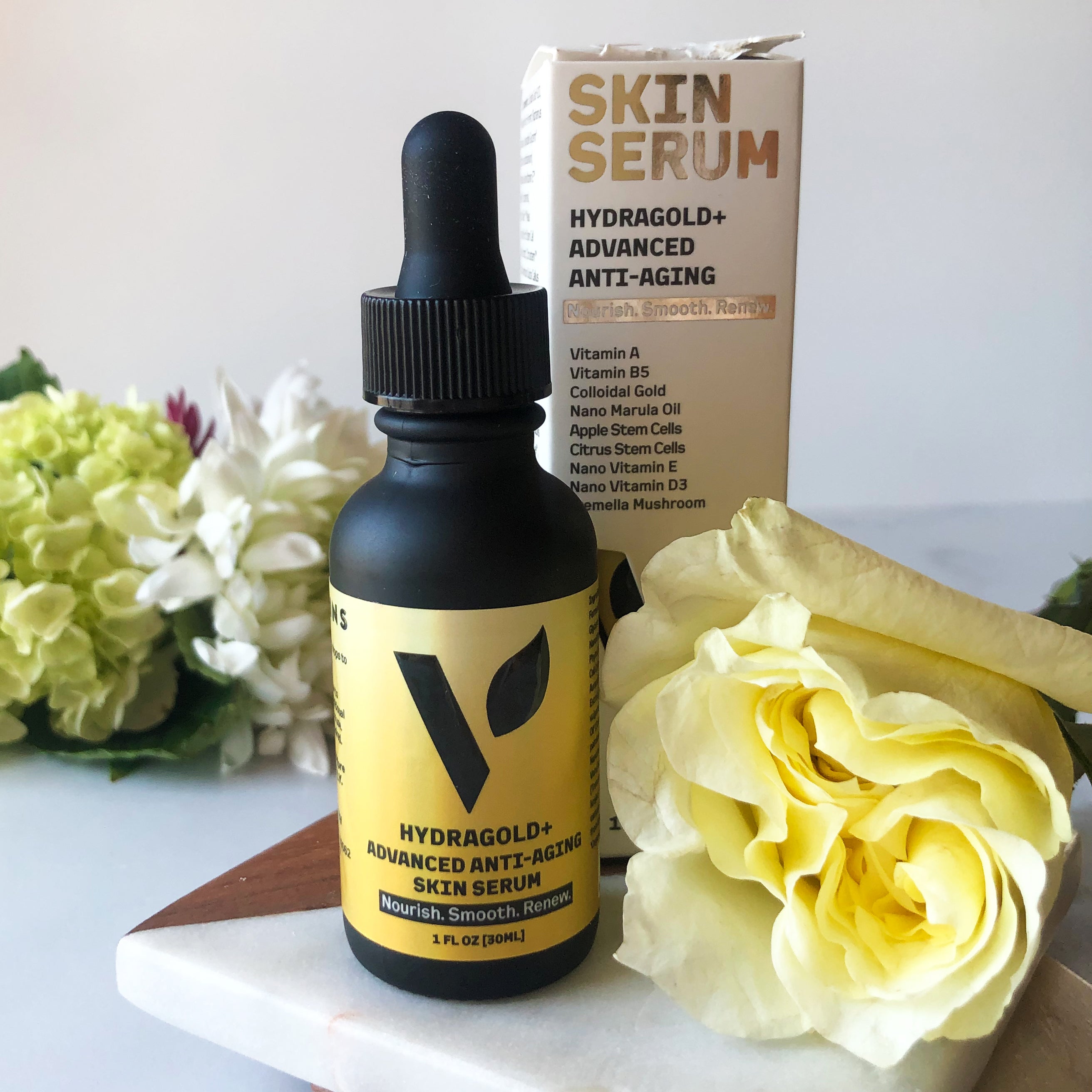 Skin Serum Hydragold + Advanced Anty-Aging, 1oz