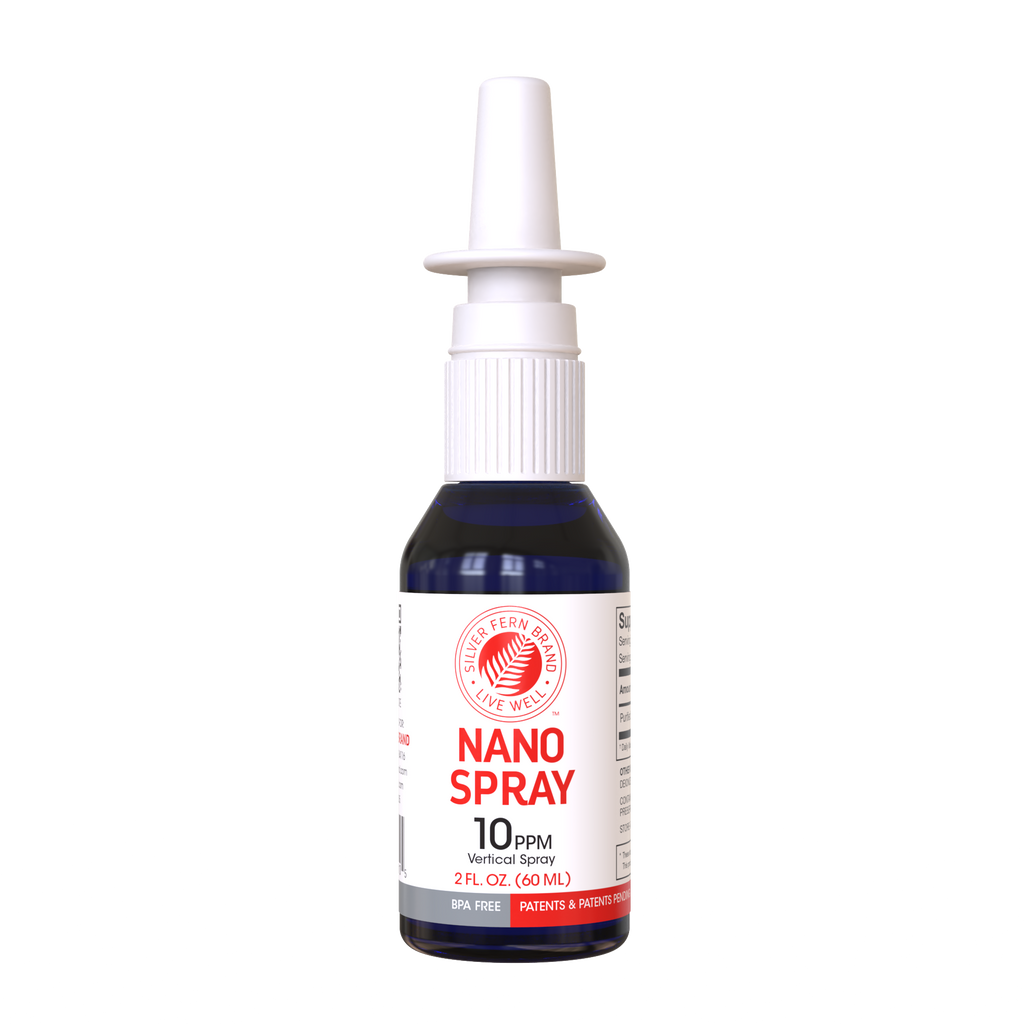 Nano Spray and Nano Spray Pro - Frequency Charged Silver - 10PPM