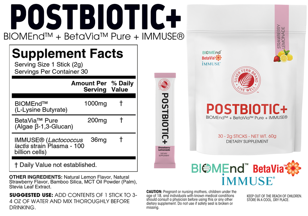 Postbiotic+ - Gut and Immune Health Support
