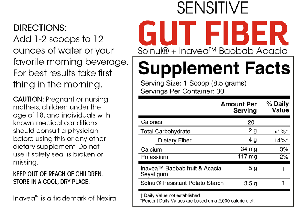 Sensitive Gut Fiber
