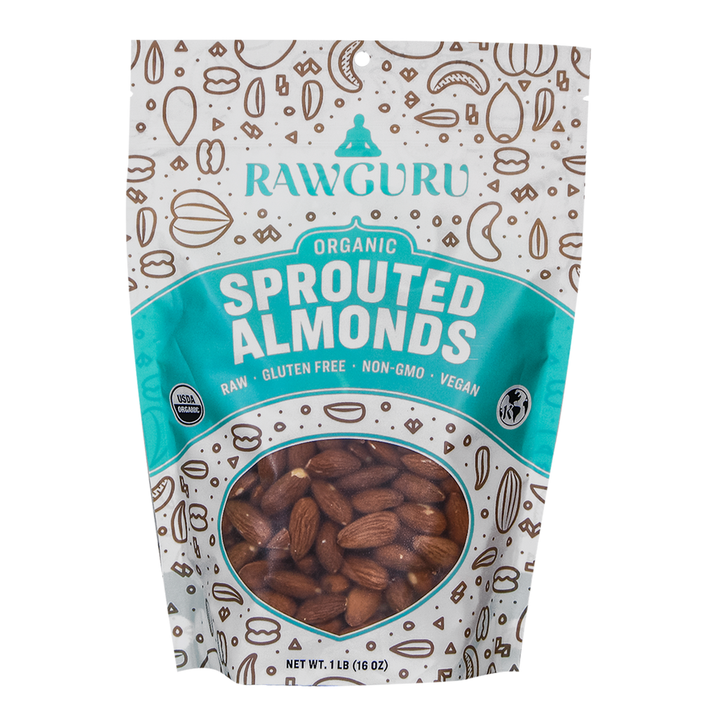 Organic Sprouted Almonds - 16 oz