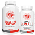 Upper and Lower GI Digestion Support Kit - GI Relief and Digestive Enzymes