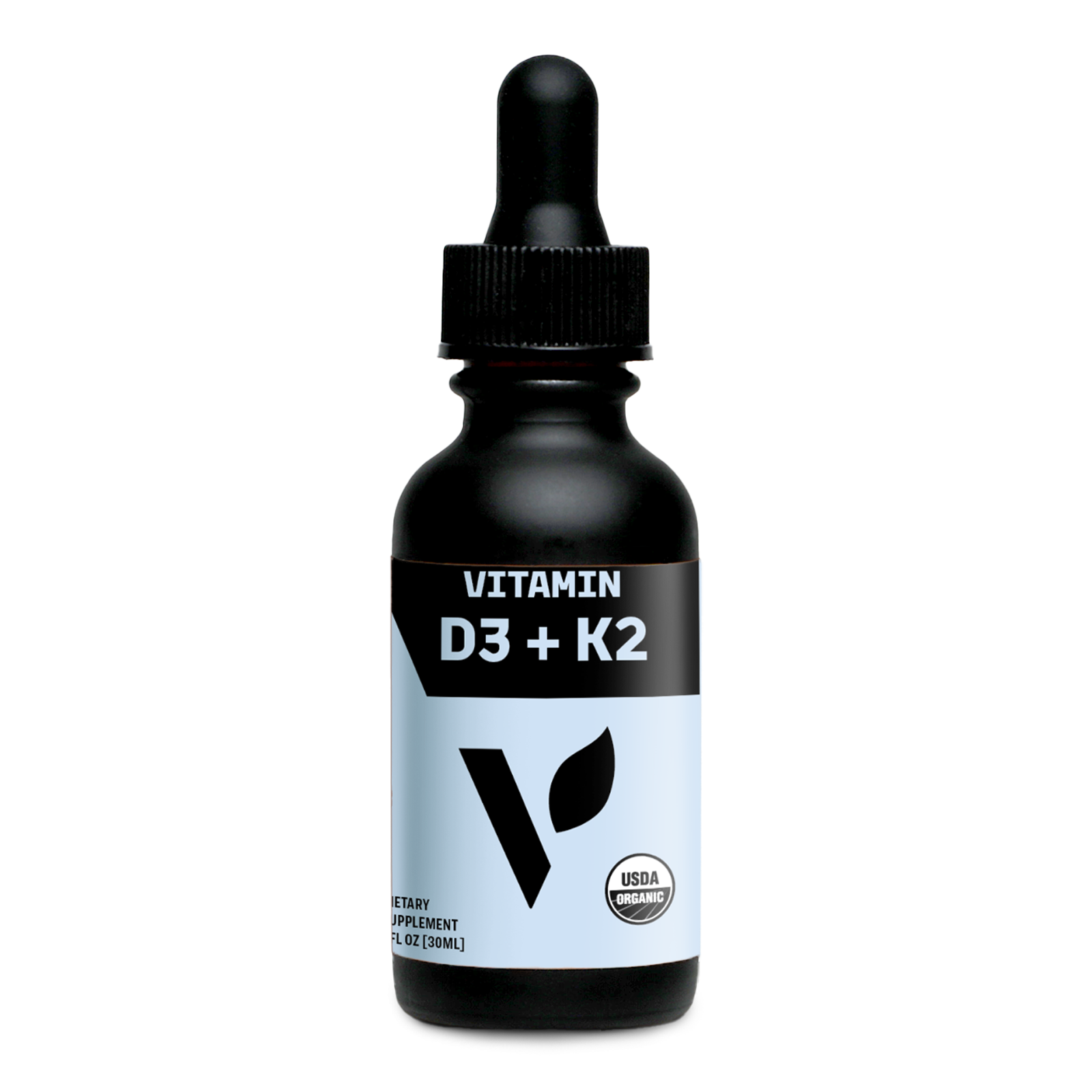 Veggimins Organic Nano Vitamin D3 + K2 Tincture - 1oz