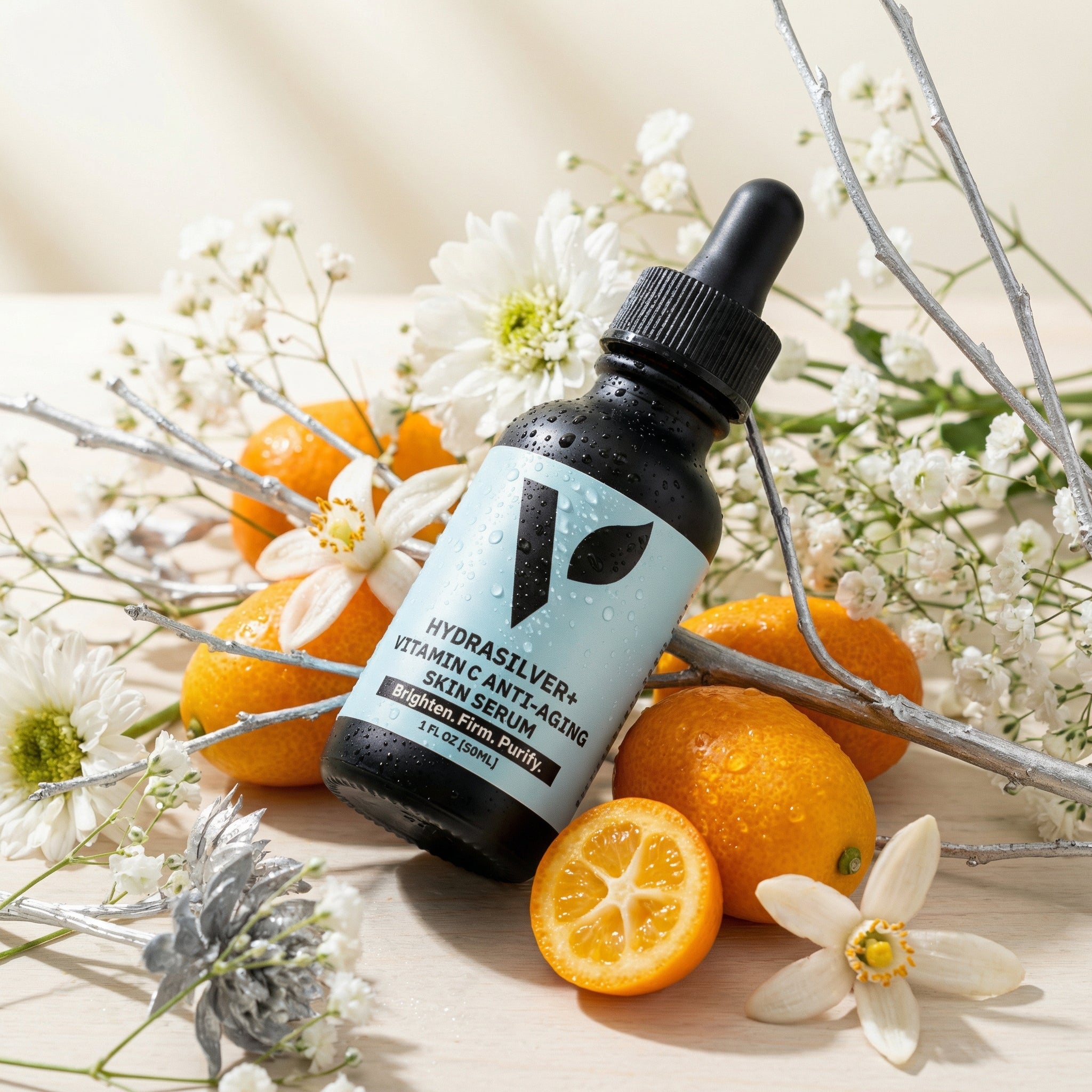 Skin Serum Hydrasilver +  Anty-Aging, 1oz