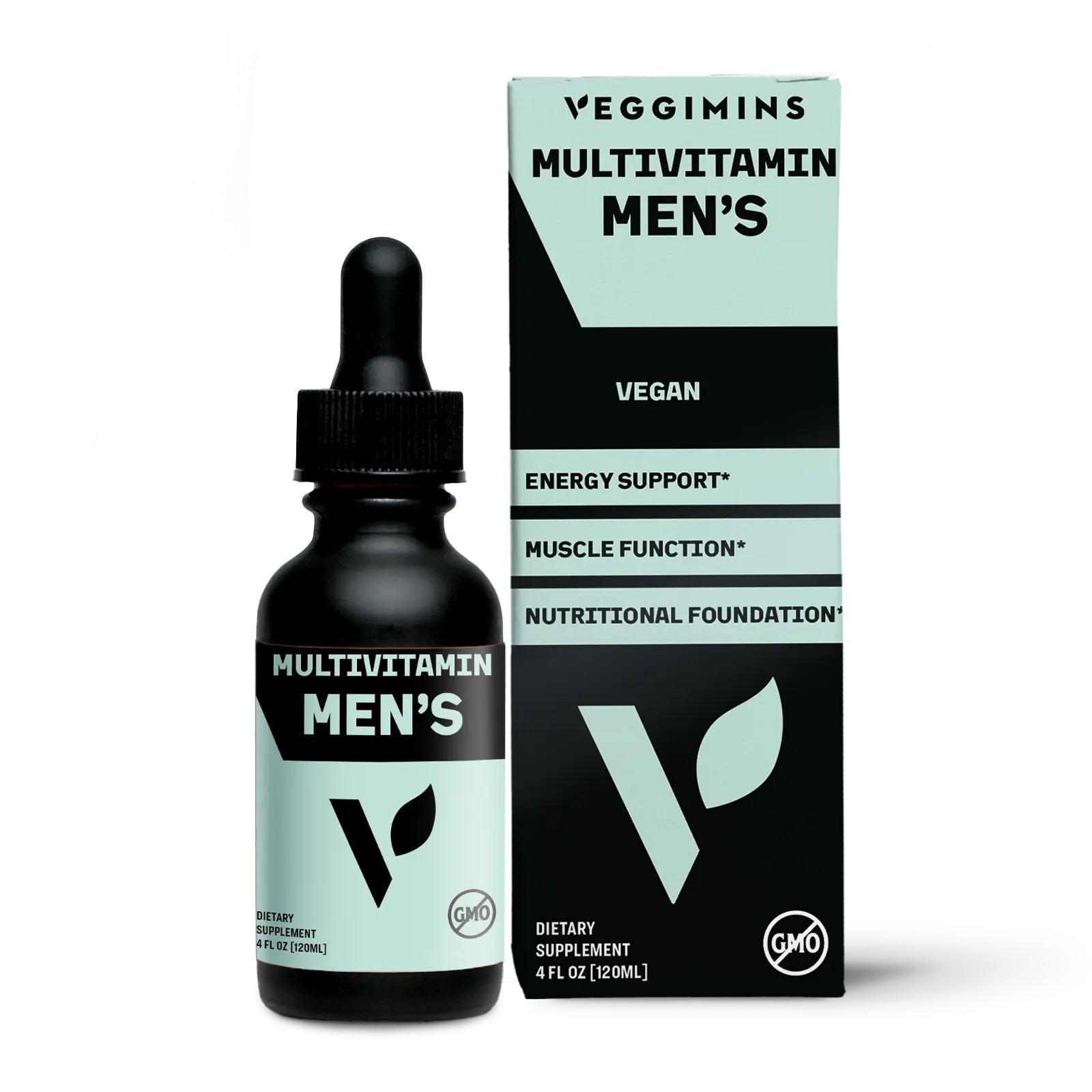 Veggimins Organic Mens Multivitamin 4oz