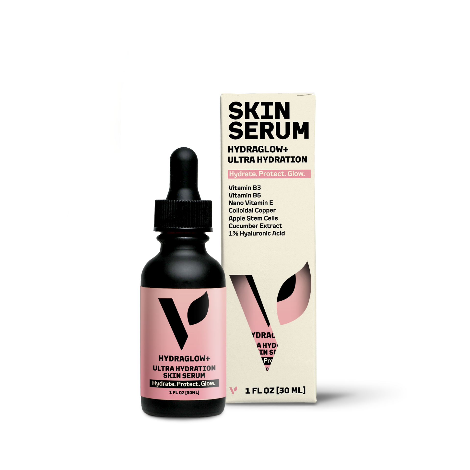 Skin Serum Hydraglow + Ultrta Hydration, 1oz