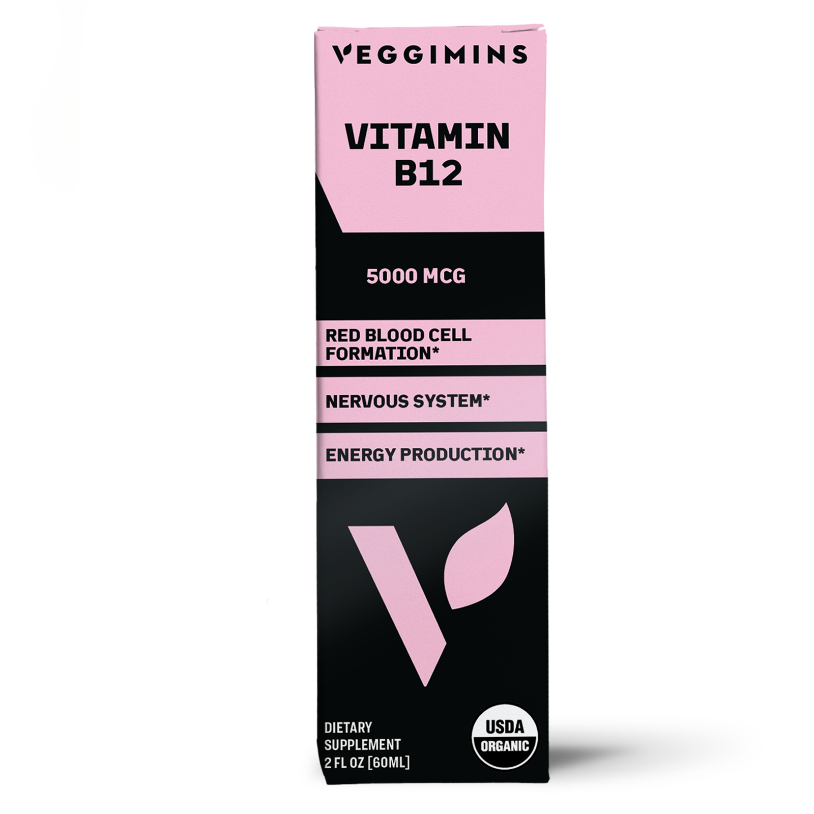 Veggimins Organic Vitamin B12 2oz