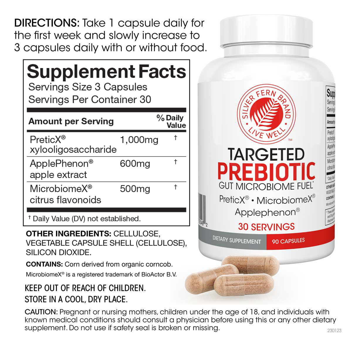 Targeted Prebiotic - Gut Microbiome Fuel